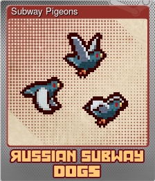 Series 1 - Card 3 of 5 - Subway Pigeons