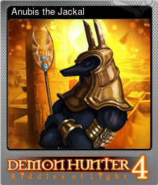 Series 1 - Card 5 of 5 - Anubis the Jackal