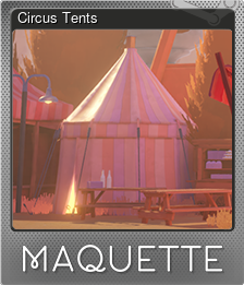 Series 1 - Card 3 of 5 - Circus Tents