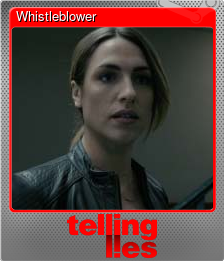 Series 1 - Card 9 of 10 - Whistleblower