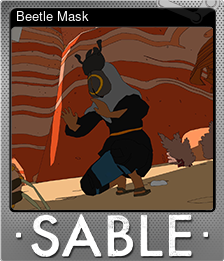 Series 1 - Card 7 of 9 - Beetle Mask