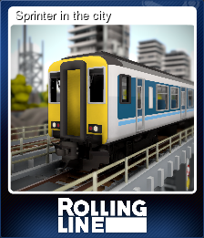 Series 1 - Card 10 of 14 - Sprinter in the city