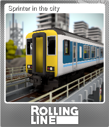 Series 1 - Card 10 of 14 - Sprinter in the city