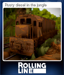 Series 1 - Card 11 of 14 - Rusty diesel in the jungle