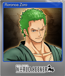 Series 1 - Card 2 of 11 - Roronoa Zoro