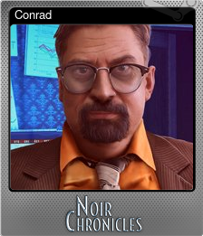 Series 1 - Card 3 of 5 - Conrad