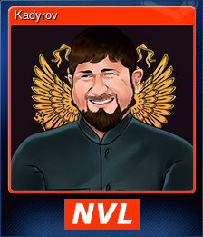 Series 1 - Card 5 of 6 - Kadyrov
