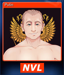Series 1 - Card 2 of 6 - Putin