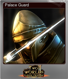 Series 1 - Card 3 of 9 - Palace Guard