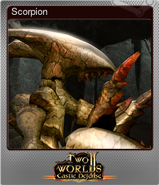 Series 1 - Card 7 of 9 - Scorpion