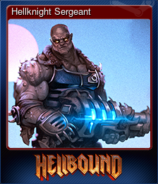 Series 1 - Card 4 of 9 - Hellknight Sergeant