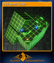 Series 1 - Card 8 of 8 - Hologram Cube