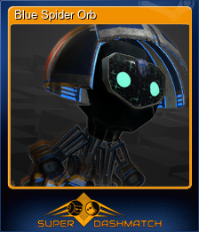 Series 1 - Card 2 of 8 - Blue Spider Orb