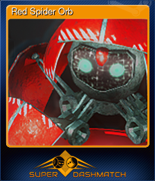 Series 1 - Card 3 of 8 - Red Spider Orb