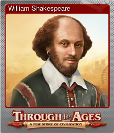 Series 1 - Card 4 of 6 - William Shakespeare