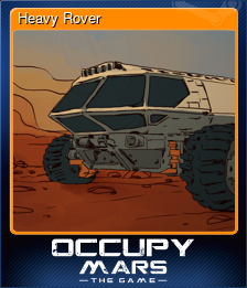 Series 1 - Card 3 of 6 - Heavy Rover