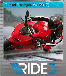 Series 1 - Card 4 of 10 - Ducati Panigale V4 (2017)