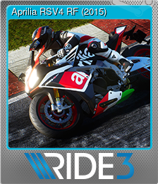 Series 1 - Card 1 of 10 - Aprilia RSV4 RF (2015)