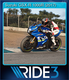 Series 1 - Card 7 of 10 - Suzuki GSX-R 1000R (2017)