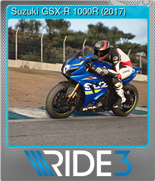 Series 1 - Card 7 of 10 - Suzuki GSX-R 1000R (2017)