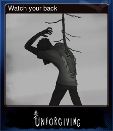 Series 1 - Card 6 of 7 - Watch your back