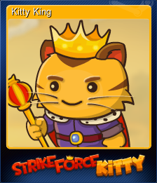 Series 1 - Card 5 of 5 - Kitty King