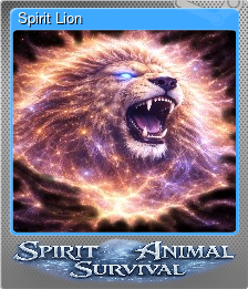 Series 1 - Card 4 of 5 - Spirit Lion