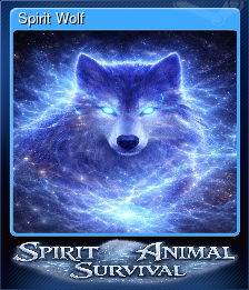 Series 1 - Card 1 of 5 - Spirit Wolf