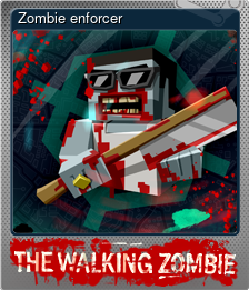 Series 1 - Card 2 of 8 - Zombie enforcer