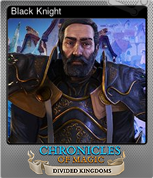 Series 1 - Card 3 of 5 - Black Knight