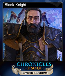 Series 1 - Card 3 of 5 - Black Knight