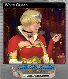 Series 1 - Card 4 of 5 - White Queen