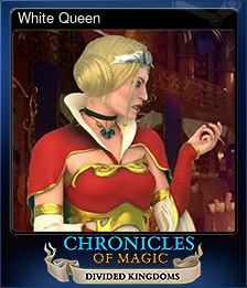 Series 1 - Card 4 of 5 - White Queen