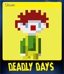 Series 1 - Card 10 of 10 - Clown