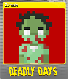 Series 1 - Card 7 of 10 - Zombie