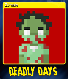 Series 1 - Card 7 of 10 - Zombie