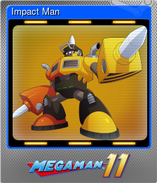 Series 1 - Card 8 of 10 - Impact Man