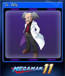 Series 1 - Card 10 of 10 - Dr. Wily