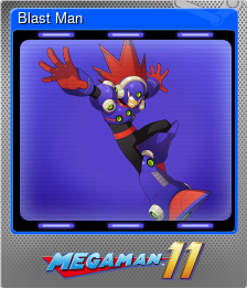 Series 1 - Card 4 of 10 - Blast Man