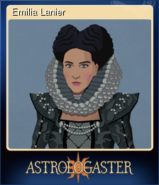 Series 1 - Card 4 of 14 - Emilia Lanier