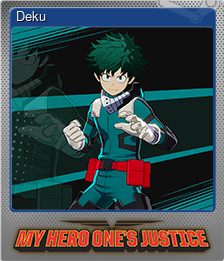 Series 1 - Card 5 of 15 - Deku