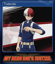 Series 1 - Card 12 of 15 - Todoroki