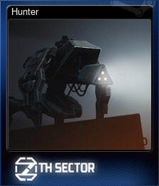 Series 1 - Card 1 of 6 - Hunter