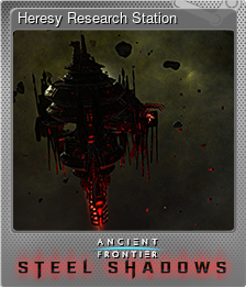 Series 1 - Card 7 of 11 - Heresy Research Station