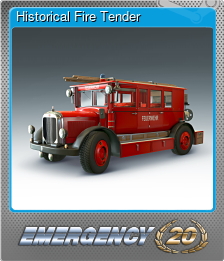 Series 1 - Card 6 of 6 - Historical Fire Tender