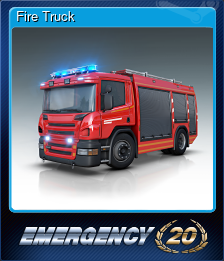Series 1 - Card 1 of 6 - Fire Truck