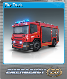 Series 1 - Card 1 of 6 - Fire Truck