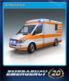 Series 1 - Card 3 of 6 - Ambulance