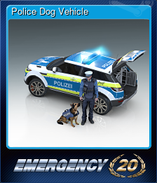 Series 1 - Card 4 of 6 - Police Dog Vehicle