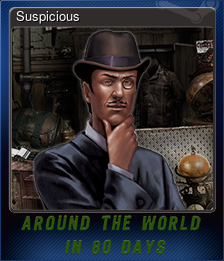 Series 1 - Card 3 of 6 - Suspicious